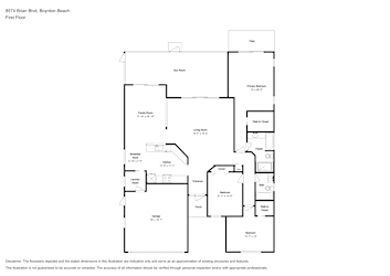 Floor plan 1 for 8574 Brian Blvd