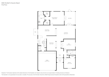 Floor plan 1 for 8580 Windfall Dr
