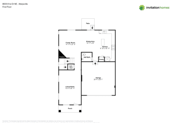 Floor plan 1 for 8605 81st Dr NE