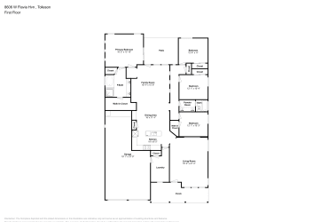 Floor plan 1 for 8606 W Flavia Hvn