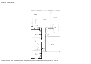 Floor plan 1 for 8609 40Th Cir E