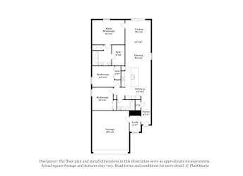 Floor plan 1 for 8615 41st Ave E