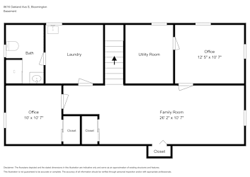 Floor plan 2 for 8616 Oakland Ave S