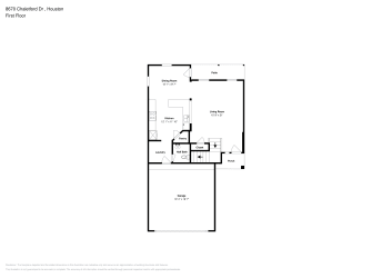 Floor plan 1 for 8670 Chaletford Dr