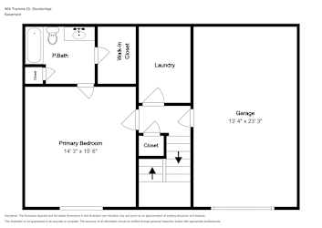 Floor plan 1 for 869 Tramore Dr