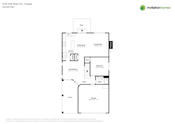 Floor plan 1 for 8708 187th Street Ct E
