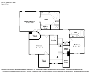 Floor plan 2 for 8718 E Kilarea Ave
