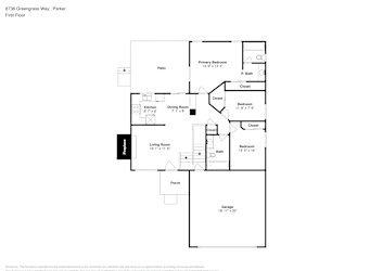 Floor plan 2 for 8736 Greengrass Way