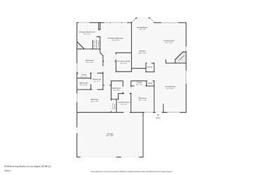 Floor plan 1 for 8738 Running Waters Ct