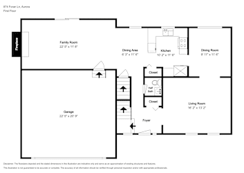 Floor plan 2 for 874 Foran Ln