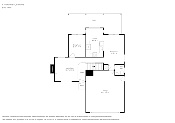 Floor plan 1 for 8765 Grace St