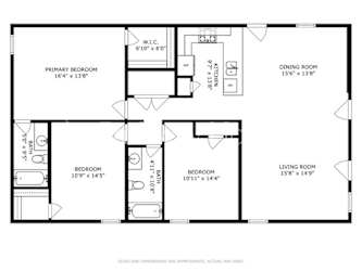Floor plan 1 for 8801 Red Fox Trail