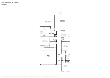 Floor plan 1 for 8807 W Magnolia St