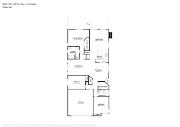 Floor plan 1 for 8825 Colorful Pines Ave