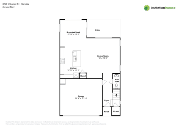 Floor plan 1 for 8826 W Lamar Rd