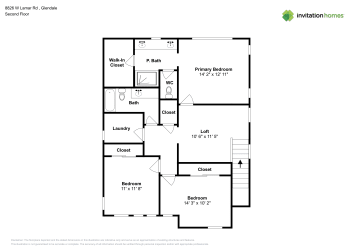 Floor plan 2 for 8826 W Lamar Rd