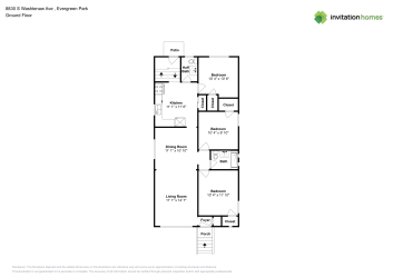 Floor plan 2 for 8830 S Washtenaw Ave