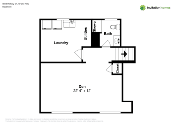 Floor plan 3 for 8840 Hickory Dr