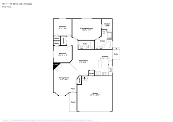 Floor plan 1 for 8911 174th Street Ct E