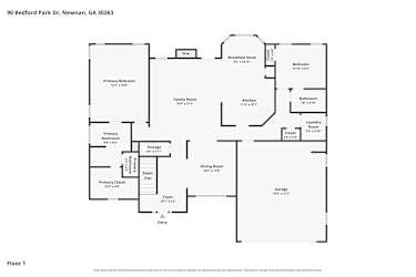 Floor plan 1 for 90 Bedford Park Dr