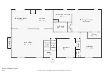 Floor plan 2 for 900 Barros Cir