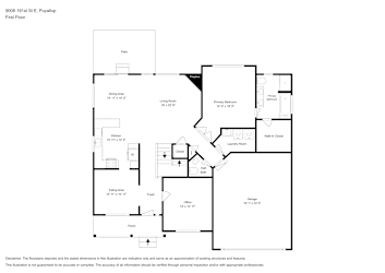 Floor plan 1 for 9008 191st St E