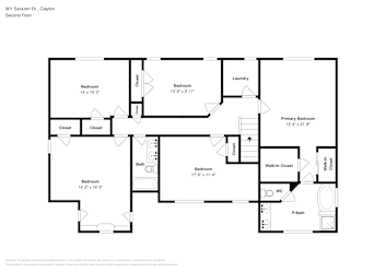 Floor plan 2 for 901 Sarazen Dr