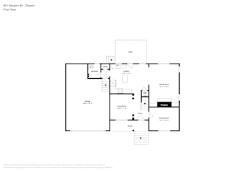 Floor plan 1 for 901 Sarazen Dr