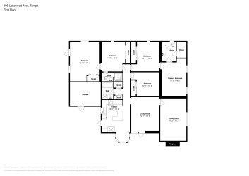 Floor plan 1 for 908 Lakewood Ave