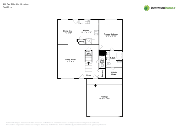 Floor plan 1 for 911 Red Alder Cir