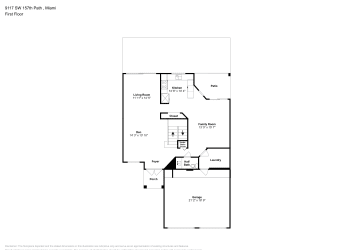 Floor plan 1 for 9117 SW 157th Path