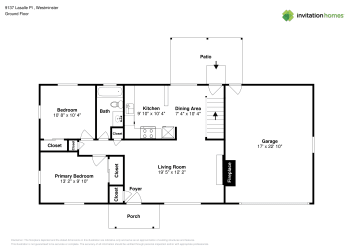 Floor plan 2 for 9137 Lasalle Pl