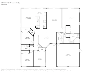 Floor plan 1 for 9191 SW 212th Ter