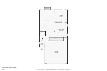 Floor plan 1 for 92 Preserve Dr