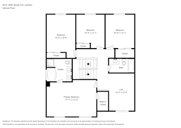 Floor plan 2 for 9214 195th Street Ct E