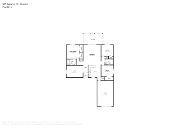 Floor plan 1 for 925 Axlewood Cir