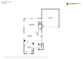 Floor plan 1 for 9251 E Kiowa Ave
