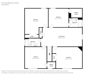 Floor plan 2 for 927 Spring Meadow Dr