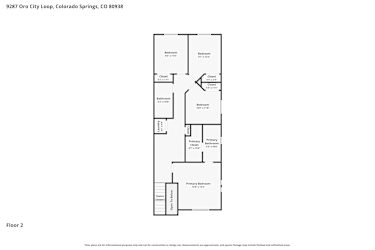 Floor plan 2 for 9287 Oro City Loop