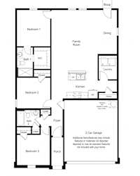 Floor plan 1 for 9305 SUBJECK WAY