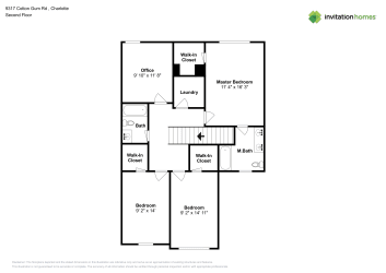 Floor plan 2 for 9317 Cotton Gum Rd