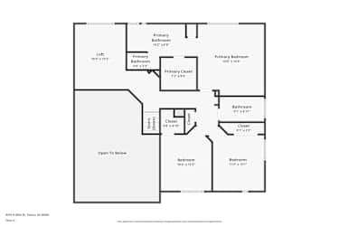 Floor plan 2 for 9318 N 85th Dr