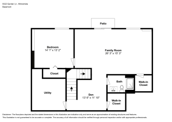 Floor plan 1 for 9322 Gander Ln