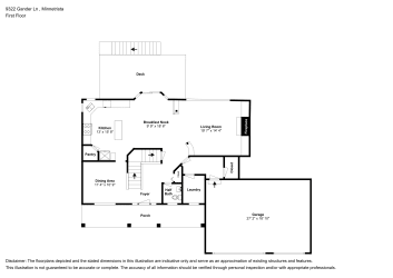Floor plan 2 for 9322 Gander Ln