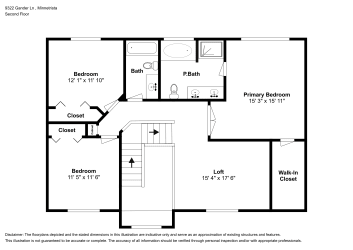 Floor plan 3 for 9322 Gander Ln