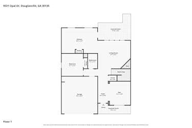 Floor plan 1 for 9331 Opal Dr