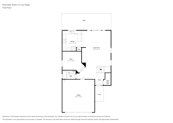 Floor plan 1 for 9332 Bear Basin Ct