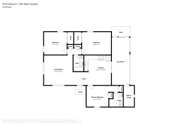Floor plan 1 for 9342 Keating Dr