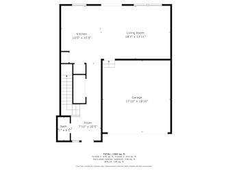 Floor plan 1 for 9351 Yampa St