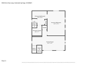Floor plan 3 for 9354 Oro City Loop